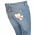 Juicy Couture low rise cropped denim pants